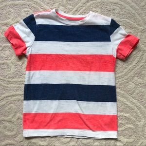 Tri Color Stripe Tee